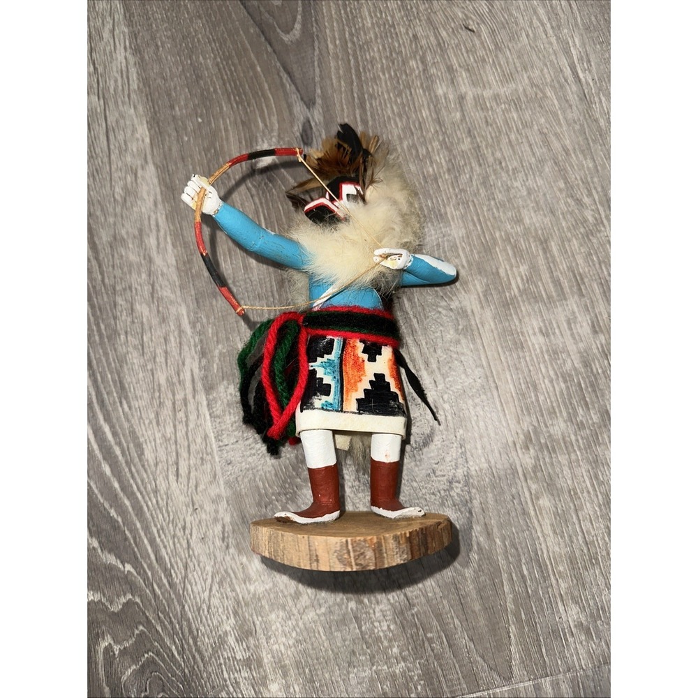 Vintage‎ Kachina Native American Antelope BBP  Rare 6" Warrior